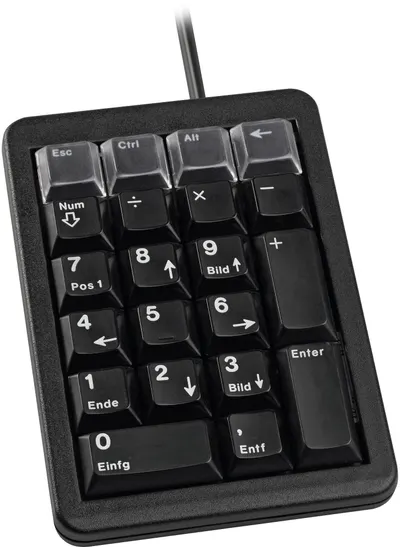 Tastatura mecanica Cherry - G84-4700, numerica, ML, neagra