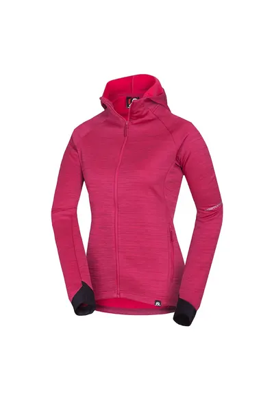 Women's universal functional hoodie BUIN - Rosu