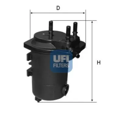 Filtru combustibil UFI 24.052.00
