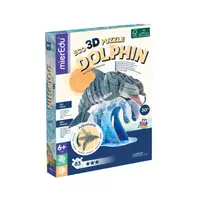 Puzzle 3D ECO - Delfin cu bot gros (deluxe)