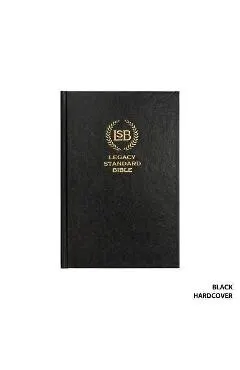 Legacy Standard Bible, Single Column Text Only Edition - Black Hardcover
