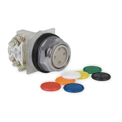 Buton Ø 30 Cu 7 Variante De Culoare - Arc De Revenire Incastrat - 1No