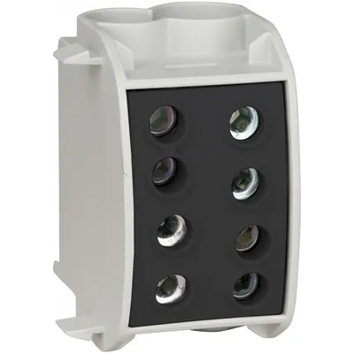 Clema derivatie, 70mm , 1P Schrack IK026350 / 080310-X-4 negru