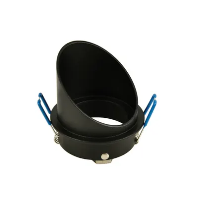 El-5880 Downlight Gu10 Aluminium, Negru