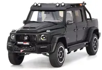 Model de colecție din metal Almost Real Modern: Mașini - Brabus G 800 Adventure XLP (2020) (Black Metallic)