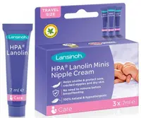 Crema pentru mameloane Lansinoh - 3 buc. x 7 ml