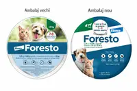Zgarda Foresto S (38 cm), zgarda antiparazitara pentru caini cu greutatea sub 8 kg si pisici