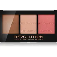 Revolution Ultra Sculpt & Contour paleta pentru contur facial culoare Ultra Fair C01 11 g
