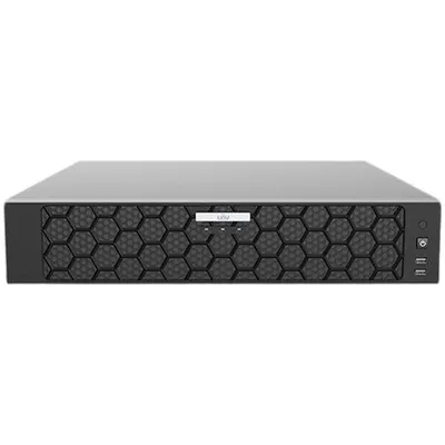 NVR 32 canale Uniview NVR508-32E-IQ, 16MP, 2xHDMI 4K, 2xVGA, Analiza video, Alarma I/O