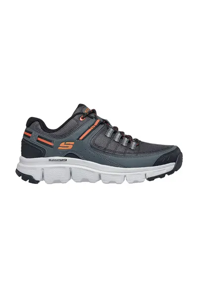 Pantofi sport cu insertii din plasa Summits At - Portocaliu/Bleumarin