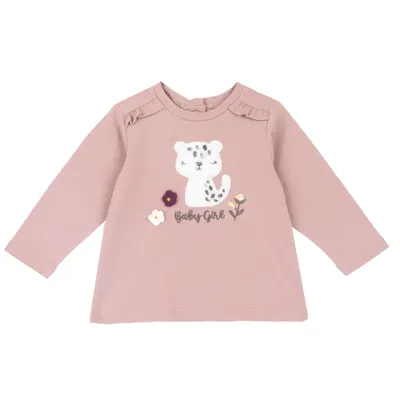 Bluza copii Chicco, roz prafuit, 00778-69MFCO