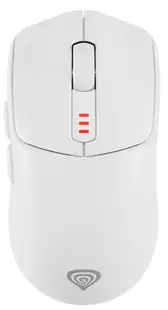 Mouse de gaming Genesis - Zircon 500, optic, wireless, alb