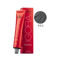 Vopsea de păr permanentă, Schwarzkopf, Igora Royal, Nuanța 9.5-1, 60ml