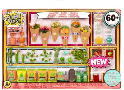 MGA Miniverse - Set pentru prepararea unui mini paradis botanic