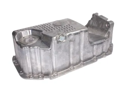 Baie ulei (cu locas pentru senzor, aluminiu) potrivit SEAT CORDOBA, IBIZA III; SKODA FABIA I; VW GOLF 4, POLO, POLO IV 1999-2009 - (cu locas pentru