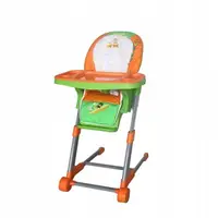 Scaun de masa pentru copii EURObaby HC11-7 portocaliu