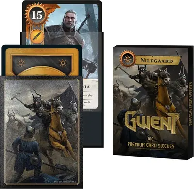 Protectoare pentru carduri No Loading Games - Gwent Sleeves Nilfgaard (100 buc.)