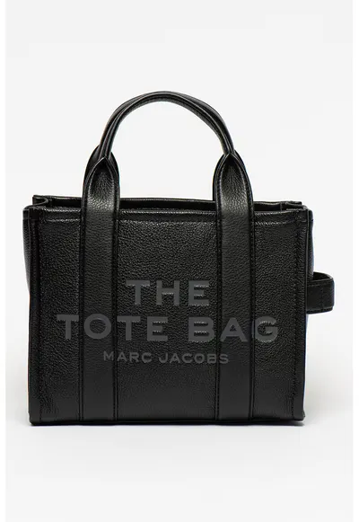 Geanta tote din piele The Small - Negru