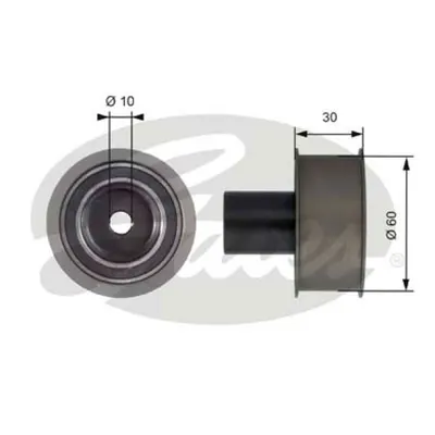 Rola ghidare/conducere, curea distributie GATES T42136