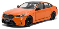 Model de colecție SOLIDO Moderne: Automobile - BMW G90 M5 Sedan, Fire Orange III, 2024