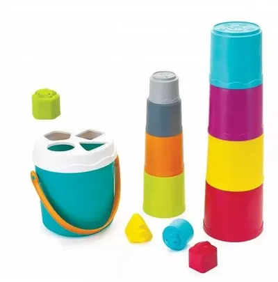Set de joacă Infantino B Kids - Pentru sortare și aranjare, 14 piese