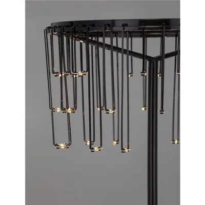 Veioza STELLAR Touch Dimabil Negru Crom Csusru Metal LED 14 Wat 220-240 Volt 953Lm 3000K IP20 Lungime cablu 215 cm