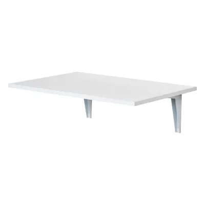Masuta de perete rabatabila HOMCOM, din MDF pentru Studio, Bucatarie, 60x40x20cm | Aosom Romania
