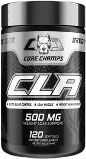 CLA, 500 mg, 120 capsule gel, Core Champs by Kai Greene