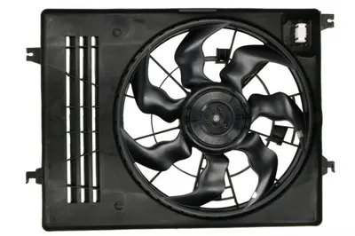 Ventilator radiator (cu carcasa) potrivit HYUNDAI IX35; KIA SPORTAGE III 1.6 2.0 06.10-12.15
