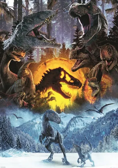 Puzzle clasic - Jurassic World - In lumea Jurassic Park