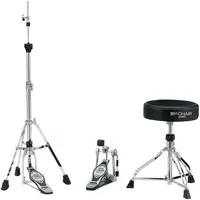Set hardware Tama - Iron Cobra 200 HED3R, 3 piese, argintiu/negru