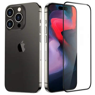 Folie de protectie Ecran ESR Armorite UltraFit pentru Apple iPhone 18 Pro, Sticla Securizata, Full Glue, Set 3 bucati, Neagra
