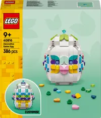 Constructor LEGO Iconic - Ou decorativ de Paște (40816)