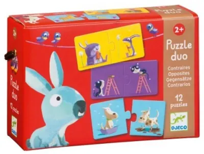 Puzzle educativ Djeco cu 24 de piese - Extreme