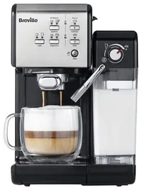 Espressor Breville – Prima Latte II VCF108X-01, 19 bar, 1,5 l, argintiu