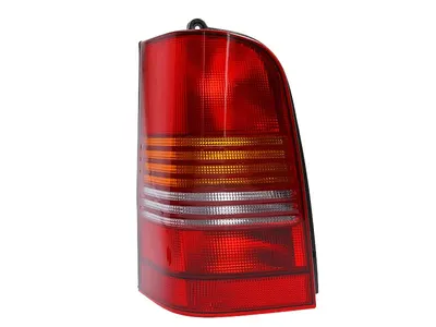 Stop tripla lampa spate stanga potrivit MERCEDES Clasa V 1996-2003 - (Semnalizator portocaliu, culoare sticla: rosu)