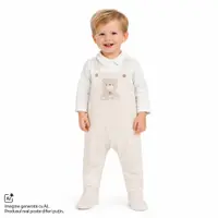 Salopeta bebelusi Chicco deschidere la scutec, Bej, 01423-70MFCI