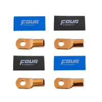 Inel terminal Four Connect, 4-690383, Stage 3, 35mm2 (2AWG), Set 4 Buc , OFC