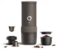 Aparat de cafea portabil Outin - Mino, 22 bar, 9000 mAh, Space Grey