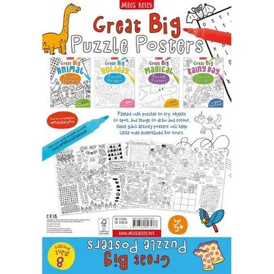 My Great Big Activities 4-pack (Giant Poster Packs)