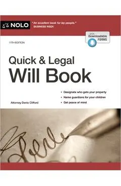 Quick & Legal Will Book