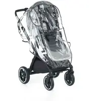 Husa de ploaie pentru carucior sport, Jane, Cu fereastra generoasa, Din folie de inalta densitate, Transparenta