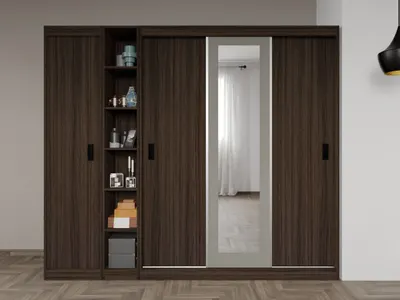 Dressing 2.25m Dulap Dormitor Nuc / Casmir Solomon