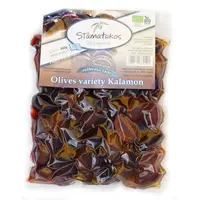 Masline kalamata, vidate, bio, 500g, Stamatakos Olivegrove