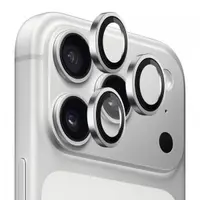 Folie de protectie Camera Spate Blueo 99 Anti-Refective HD pentru Apple iPhone 17 Pro Max / 17 Pro, Sticla Securizata, Argintie
