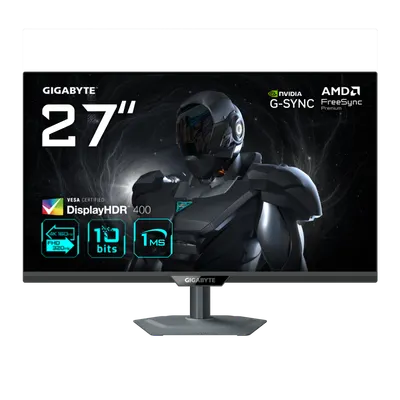 Monitor Gaming Gigabyte G27U EK, Panel Size: 27" SS IPS, Panel Backlight/Type: EDGE, Display Surface: Non-glare type, Color Satu
