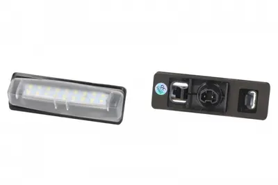 Lumina numar inmatriculare, culoare lumina: alb, 12V, cu aprobare circulatie potrivit LEXUS GS, IS I, IS SPORTCROSS, LS, RX; TOYOTA AVENSIS VERSO, CAMRY, PRIUS, YARIS VERSO 08.97