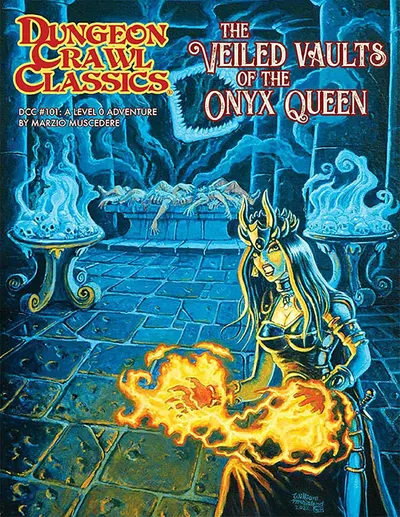 Joc de rol Dungeon Crawl Classics #101: Veiled Vaults of The Onyx