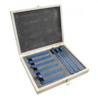 Set de cutite pentru strunjire metal de diferite forme Gude 40322, 9 piese