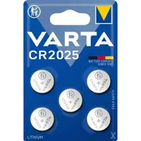 Baterie tip moneda CR2025 (model 2) - set 5 bucati